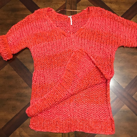 Free People V Neck Knitted Sweater - Picture 6 of 10